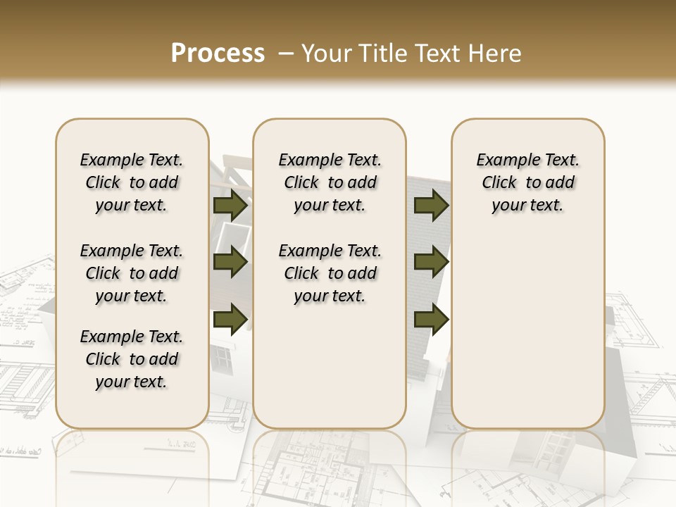 Prefabricated Detached Home PowerPoint Template