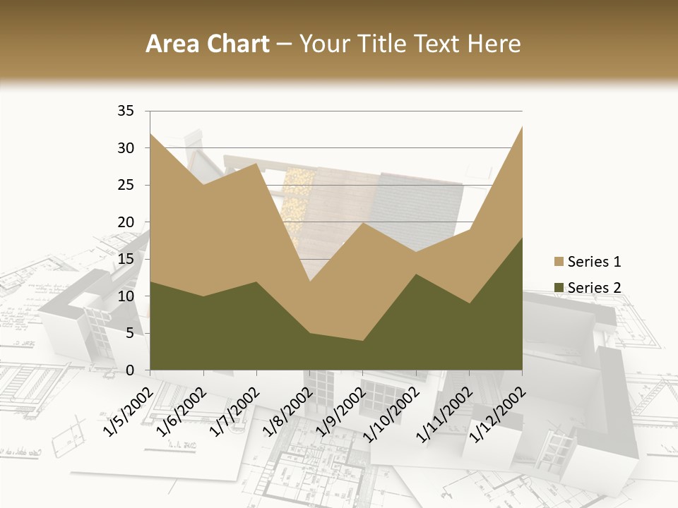 Prefabricated Detached Home PowerPoint Template