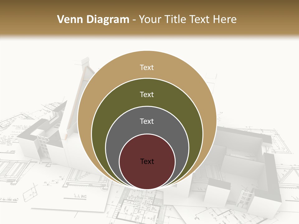 Prefabricated Detached Home PowerPoint Template