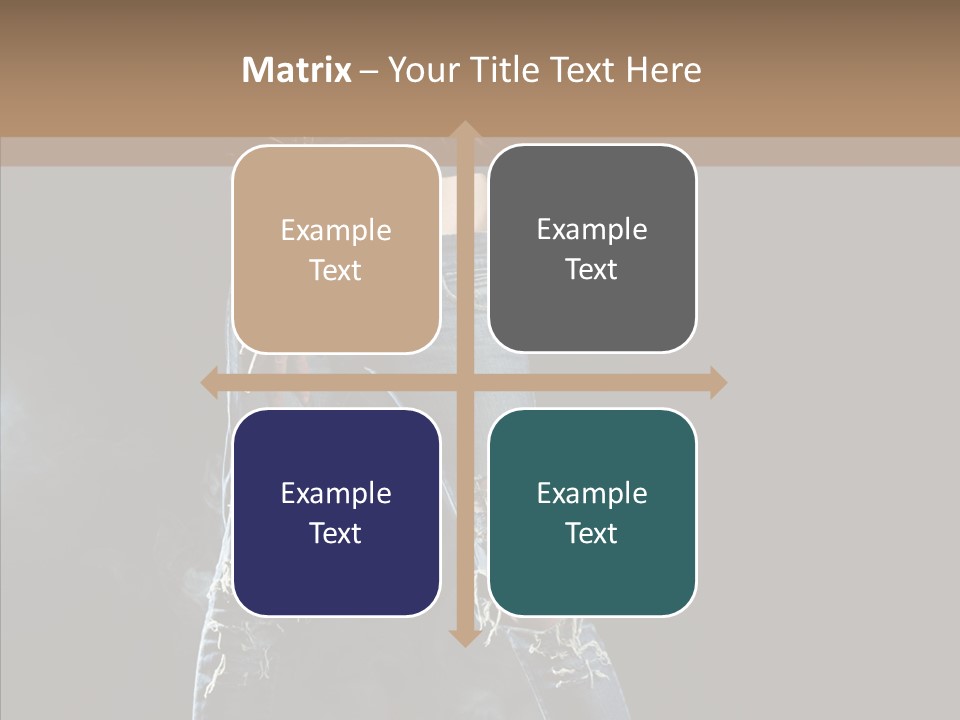 Emotional Hair Glamour PowerPoint Template