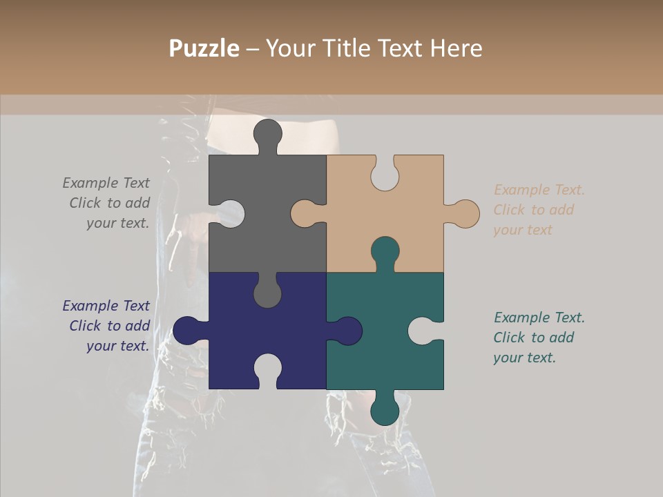 Emotional Hair Glamour PowerPoint Template