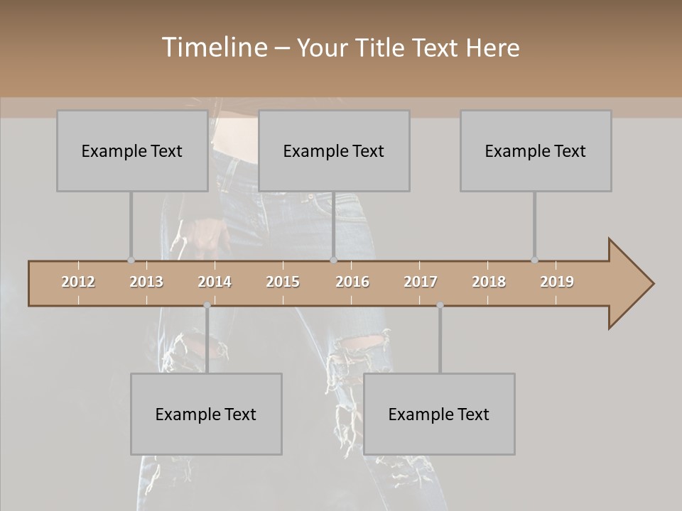 Emotional Hair Glamour PowerPoint Template