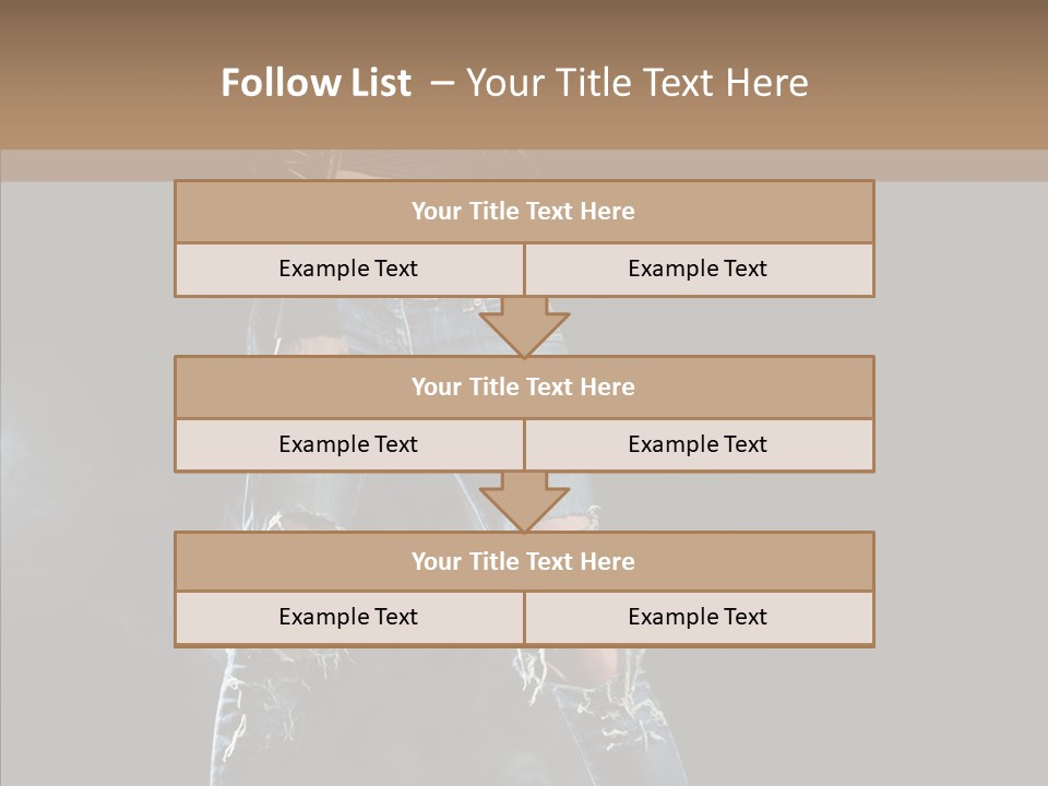 Emotional Hair Glamour PowerPoint Template