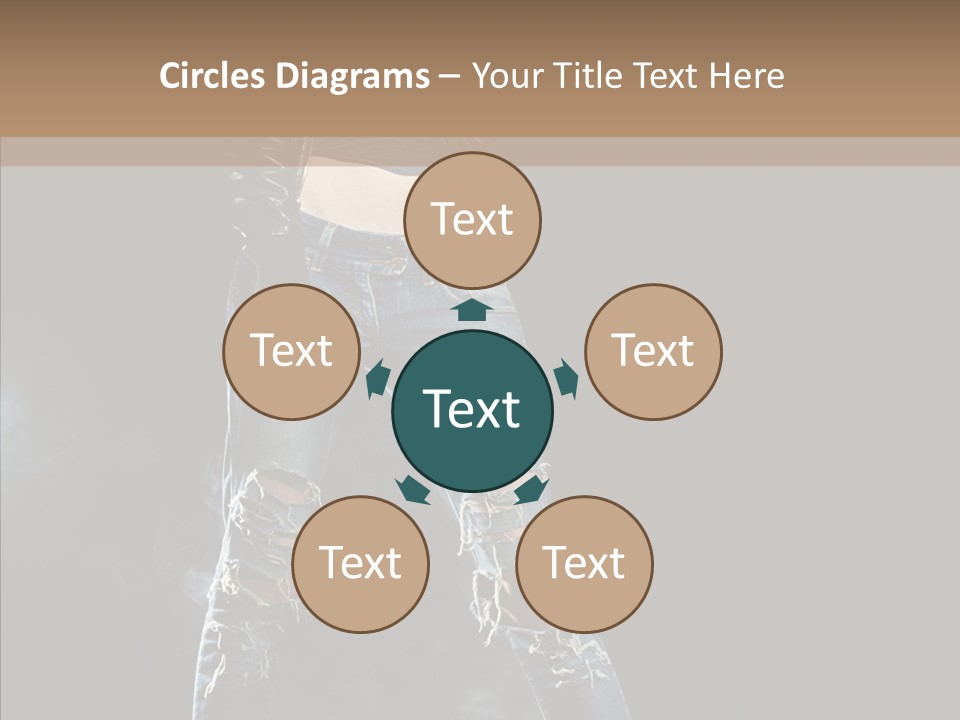 Emotional Hair Glamour PowerPoint Template