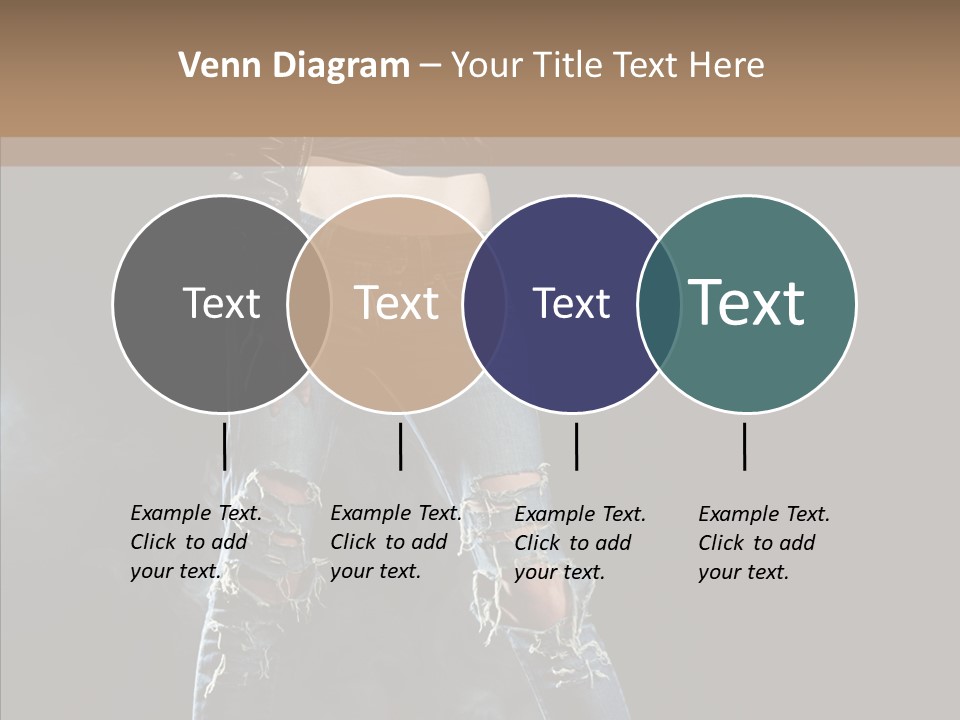 Emotional Hair Glamour PowerPoint Template