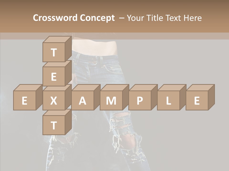 Emotional Hair Glamour PowerPoint Template