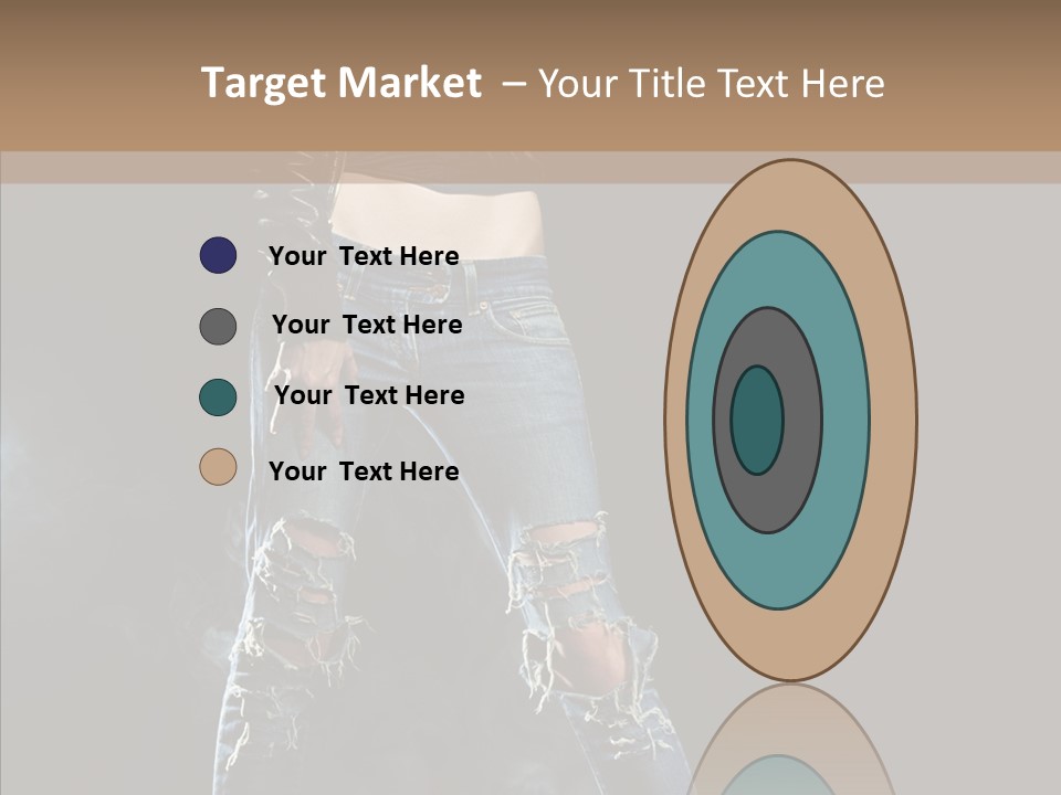 Emotional Hair Glamour PowerPoint Template