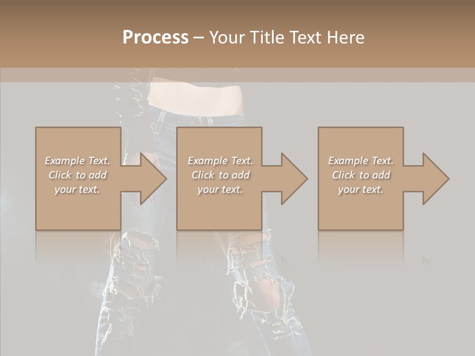 Emotional Hair Glamour PowerPoint Template