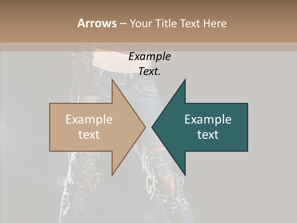 Emotional Hair Glamour PowerPoint Template