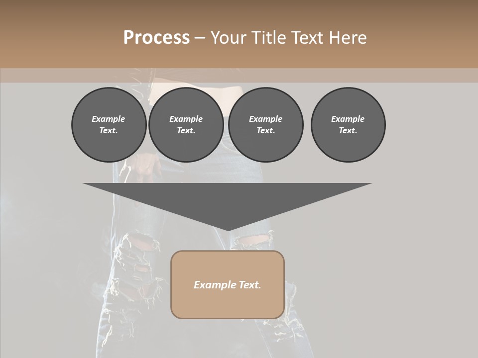 Emotional Hair Glamour PowerPoint Template