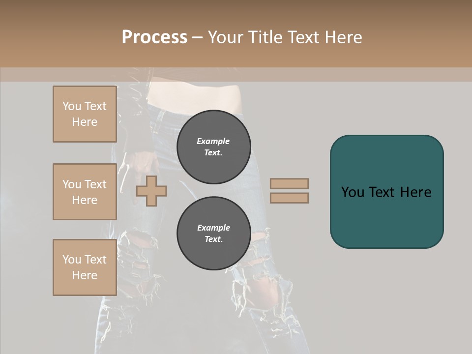 Emotional Hair Glamour PowerPoint Template
