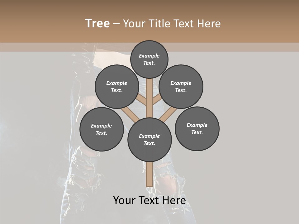 Emotional Hair Glamour PowerPoint Template