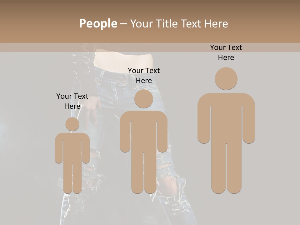 Emotional Hair Glamour PowerPoint Template