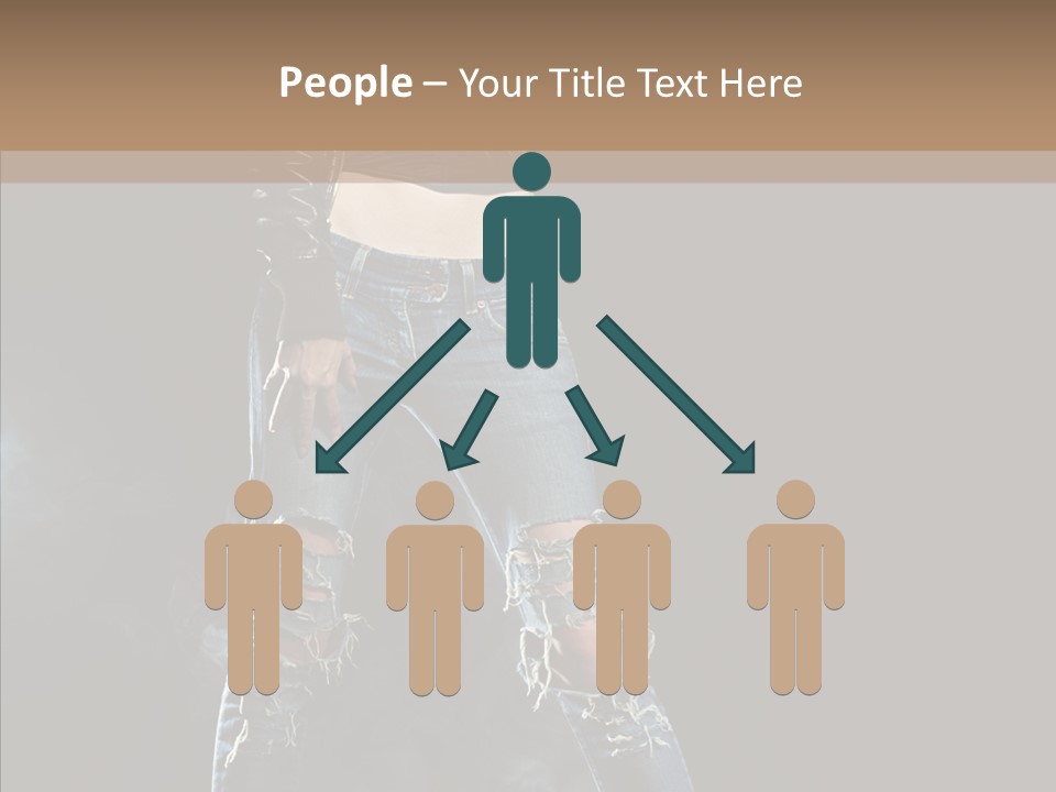 Emotional Hair Glamour PowerPoint Template