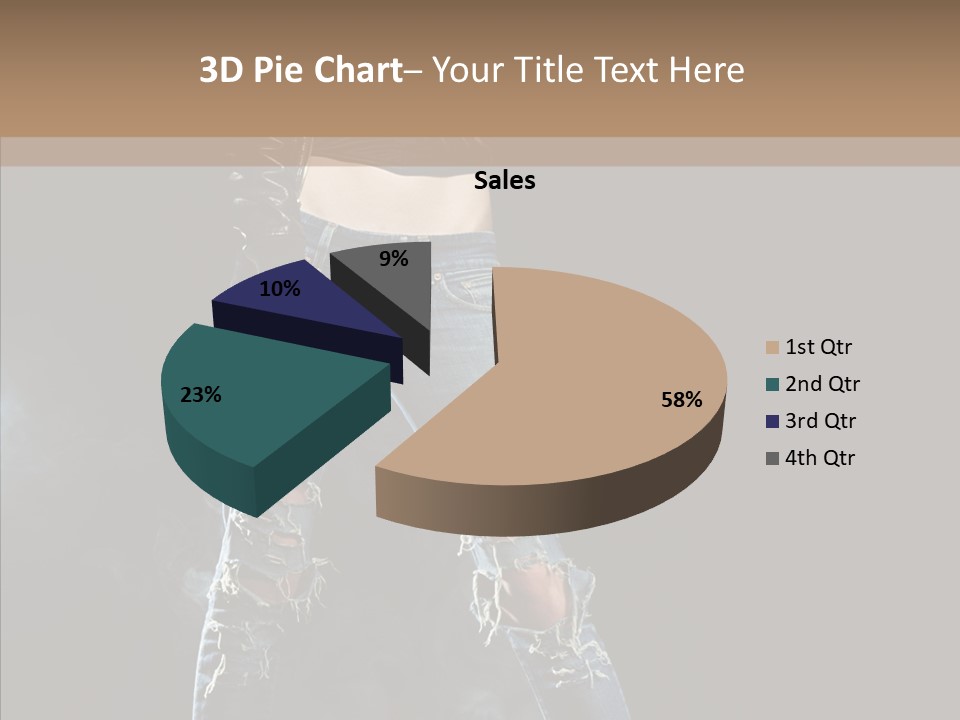 Emotional Hair Glamour PowerPoint Template