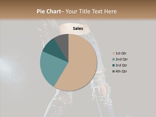 People Female Length PowerPoint Template