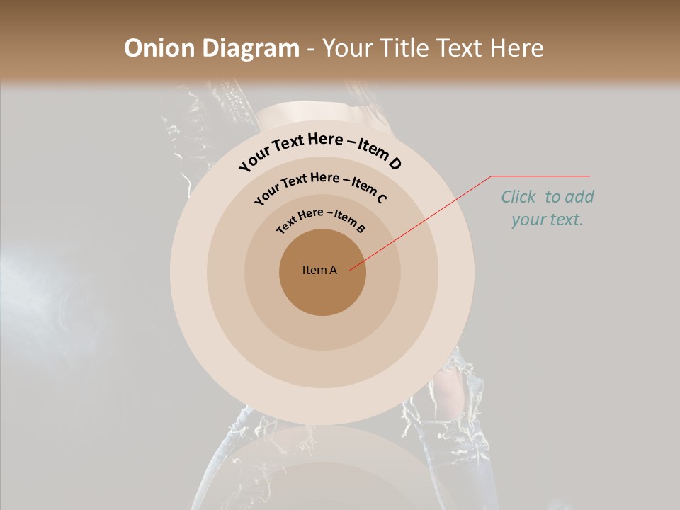 People Female Length PowerPoint Template