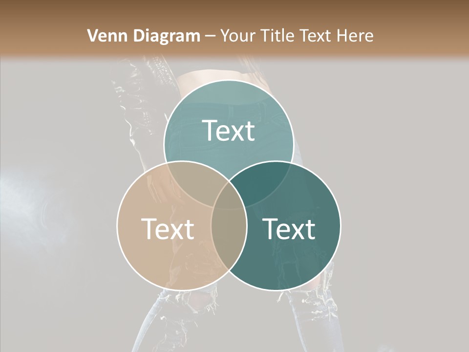 People Female Length PowerPoint Template