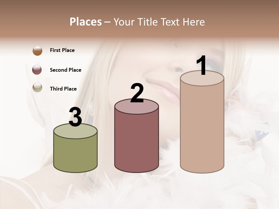 Blue Happy Skin PowerPoint Template