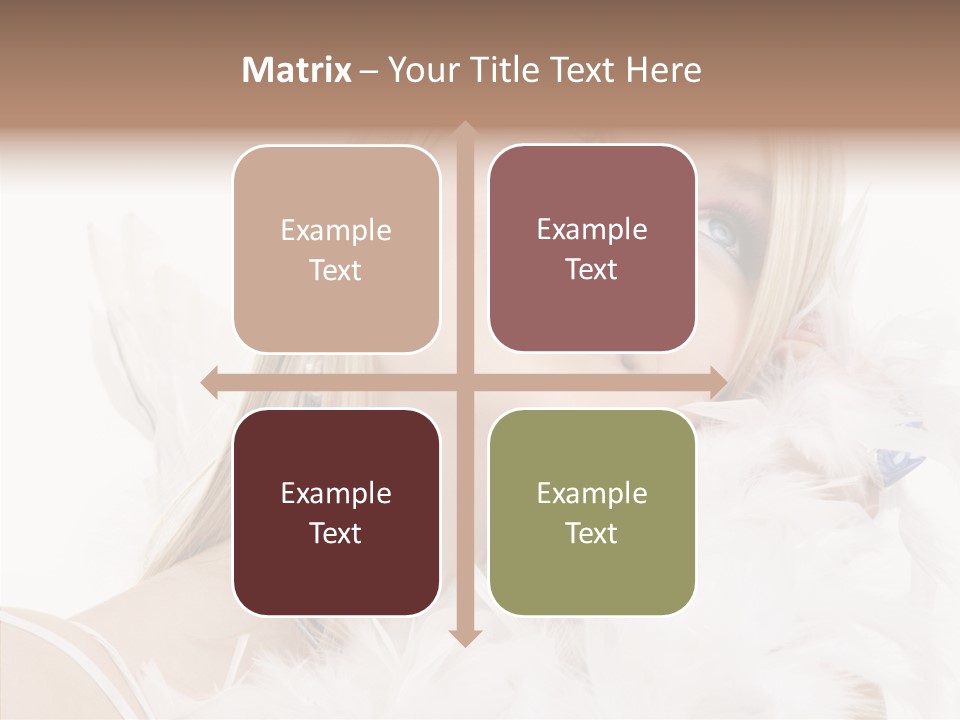 Blue Happy Skin PowerPoint Template