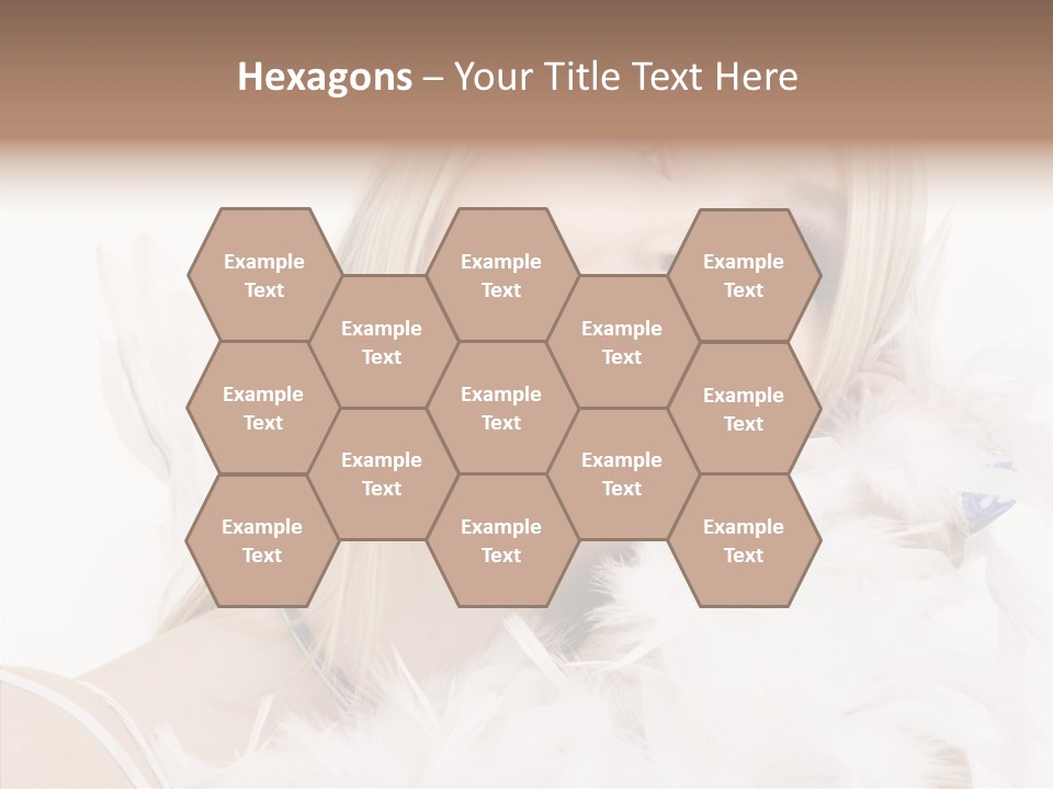 Blue Happy Skin PowerPoint Template