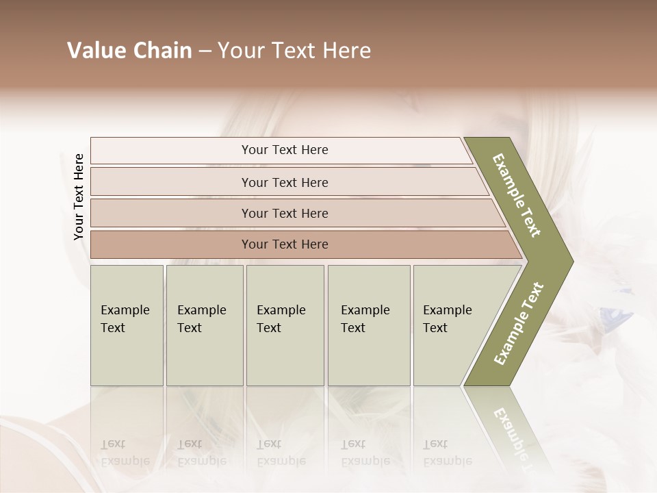 Blue Happy Skin PowerPoint Template