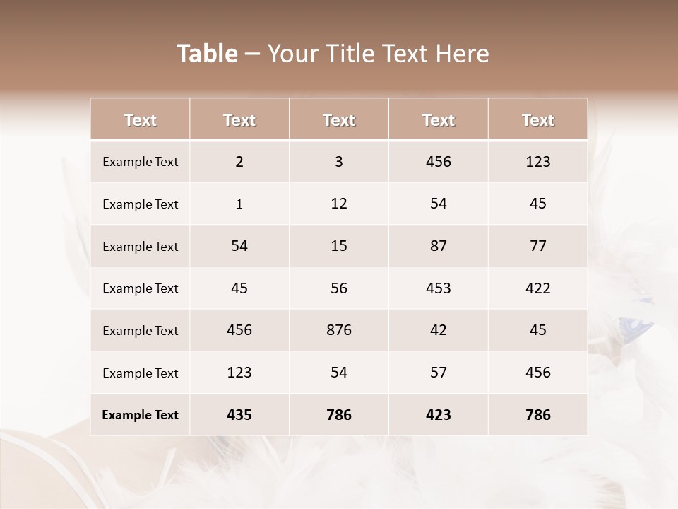 Blue Happy Skin PowerPoint Template