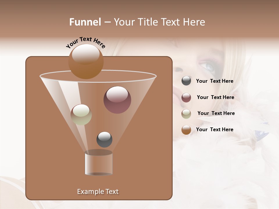 Blue Happy Skin PowerPoint Template