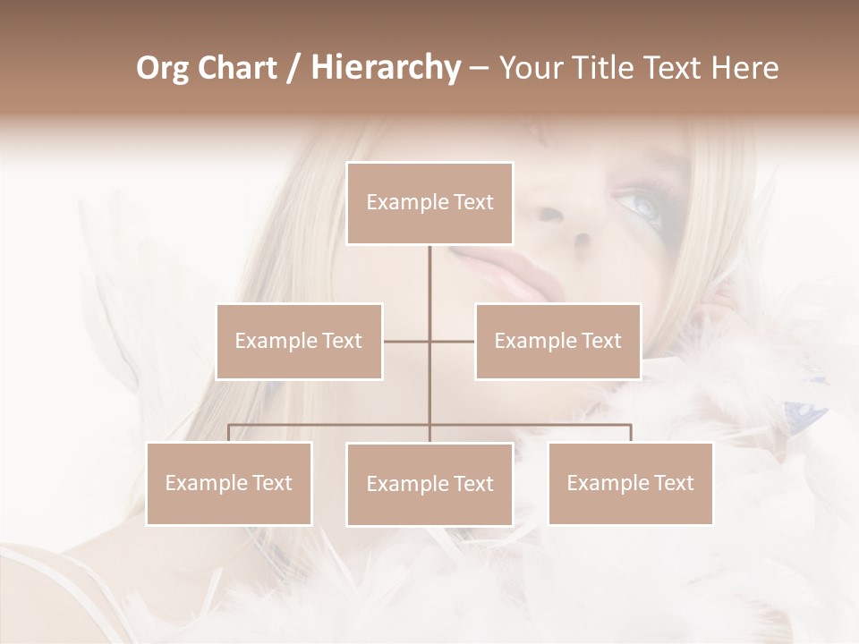 Blue Happy Skin PowerPoint Template