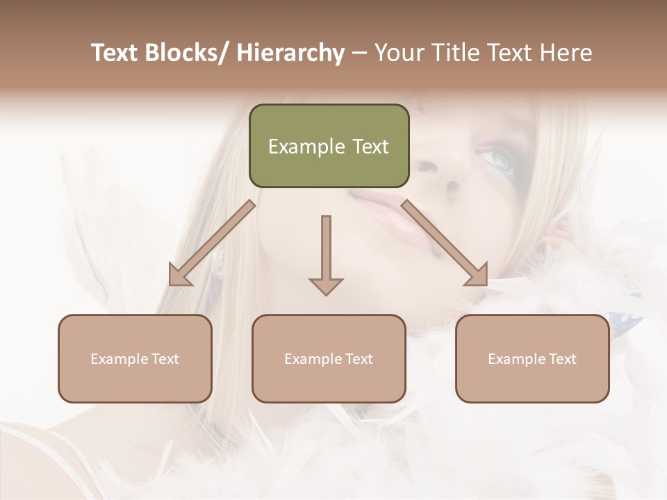 Blue Happy Skin PowerPoint Template