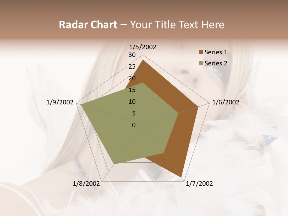 Blue Happy Skin PowerPoint Template