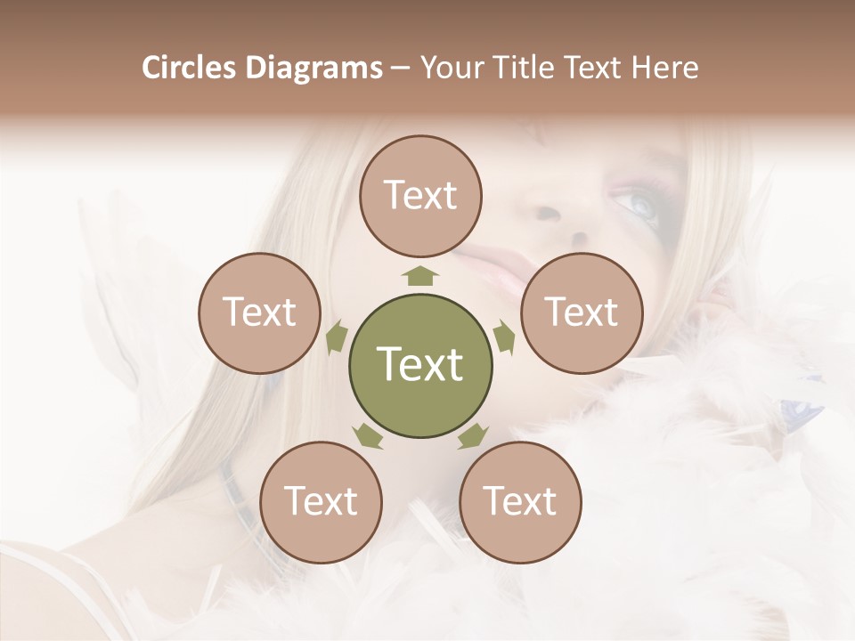 Blue Happy Skin PowerPoint Template