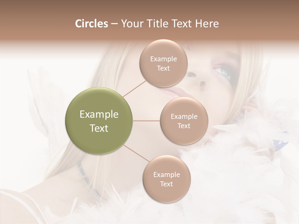 Blue Happy Skin PowerPoint Template