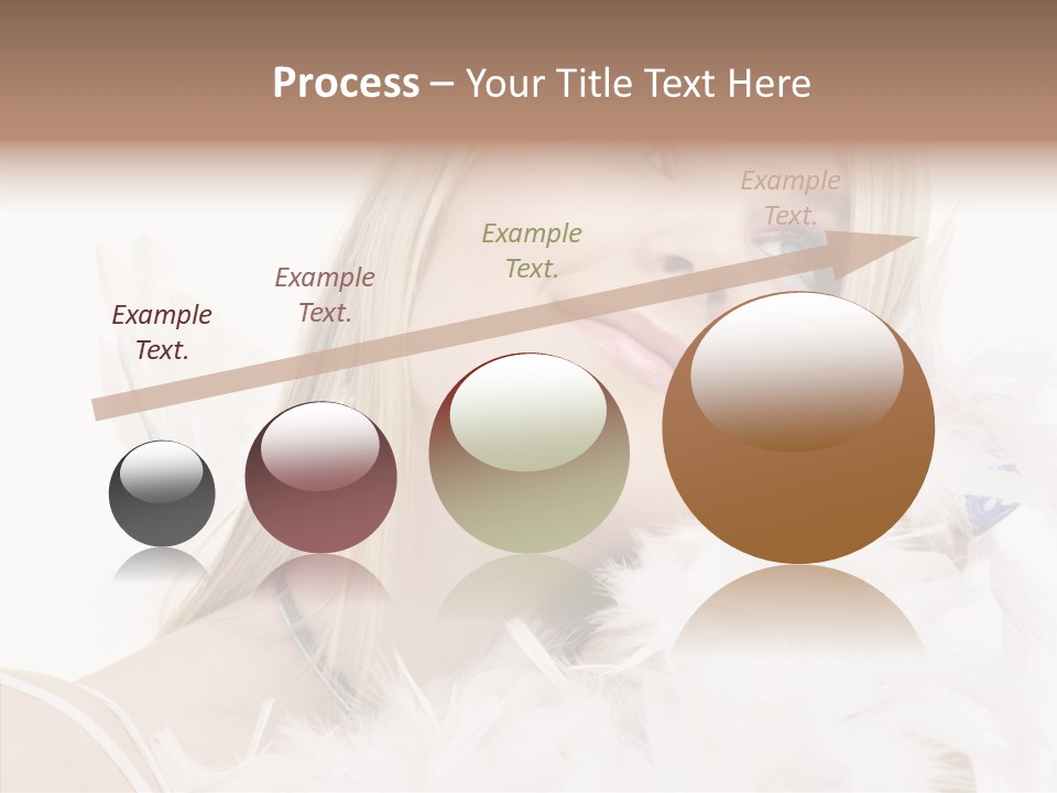 Blue Happy Skin PowerPoint Template