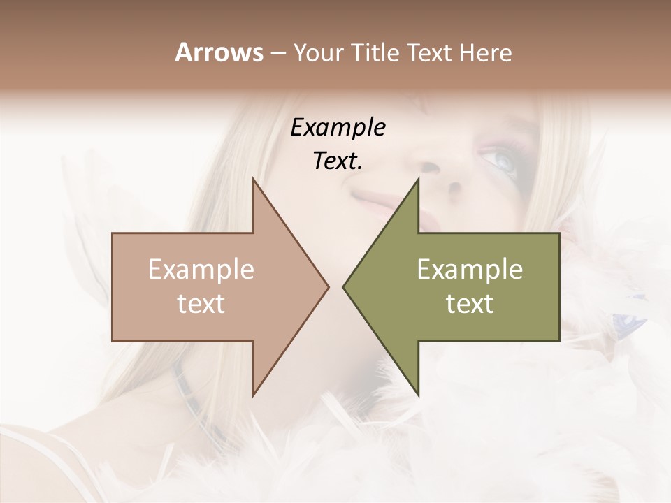 Blue Happy Skin PowerPoint Template