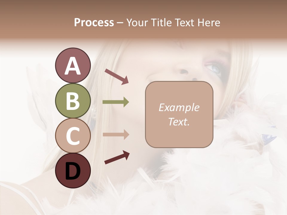 Blue Happy Skin PowerPoint Template