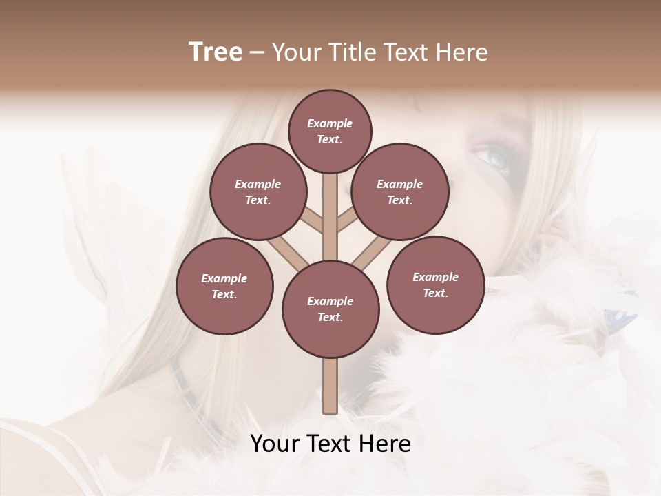 Blue Happy Skin PowerPoint Template