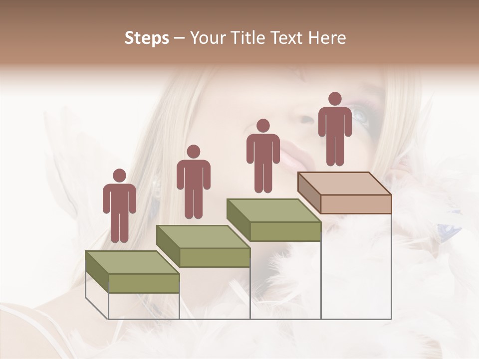 Blue Happy Skin PowerPoint Template