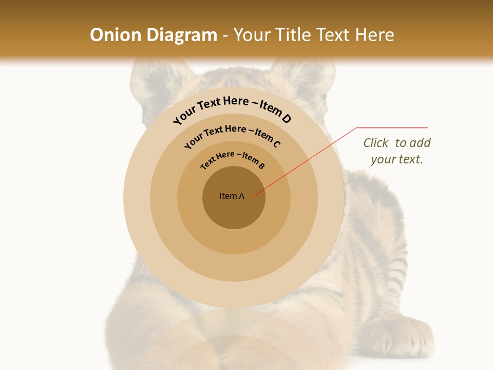 Wildlife Stripes Predator PowerPoint Template