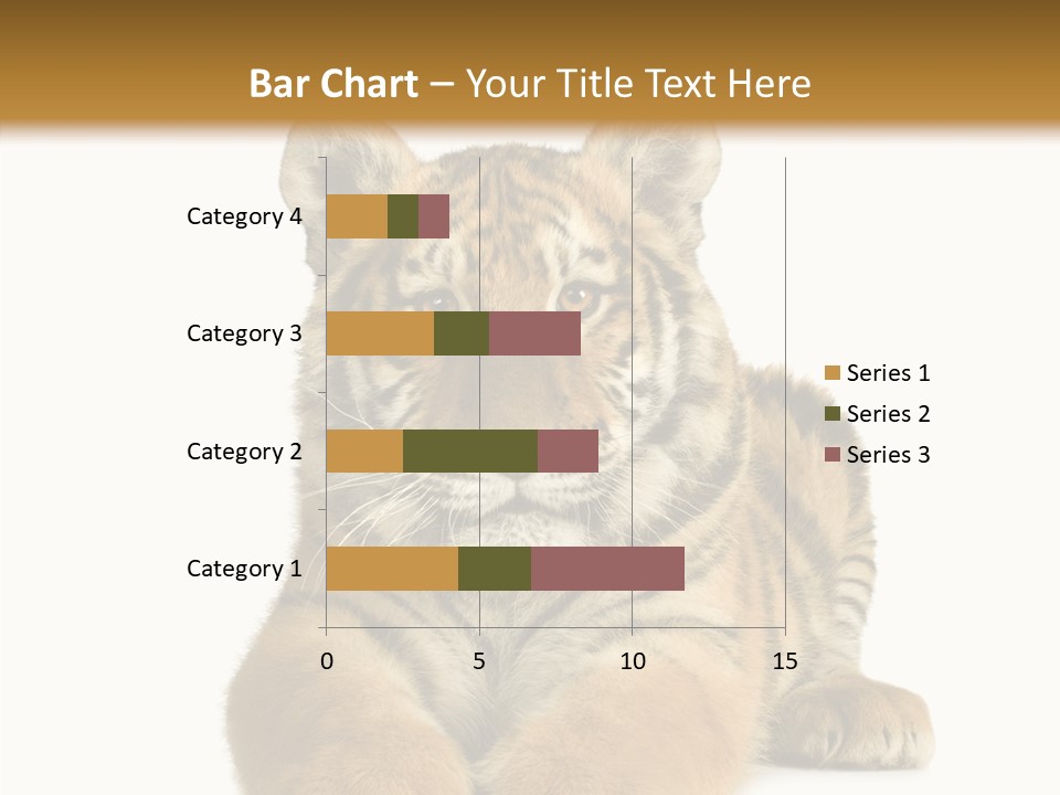 Wildlife Stripes Predator PowerPoint Template