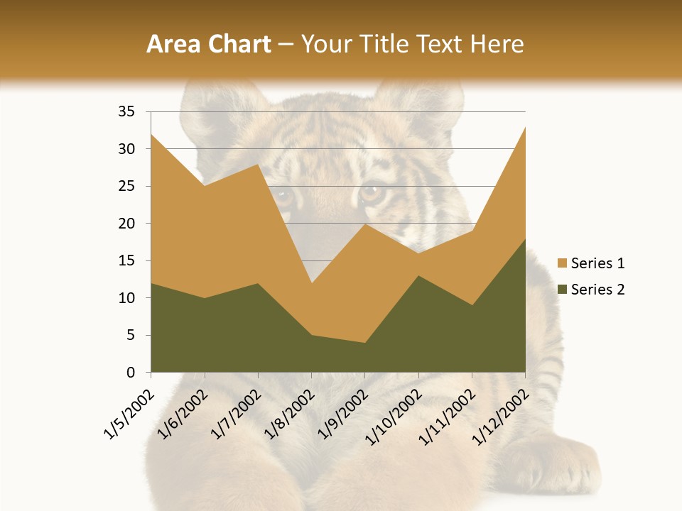 Wildlife Stripes Predator PowerPoint Template