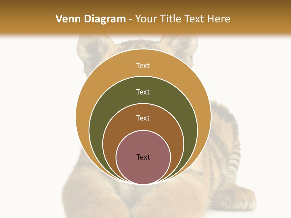 Wildlife Stripes Predator PowerPoint Template