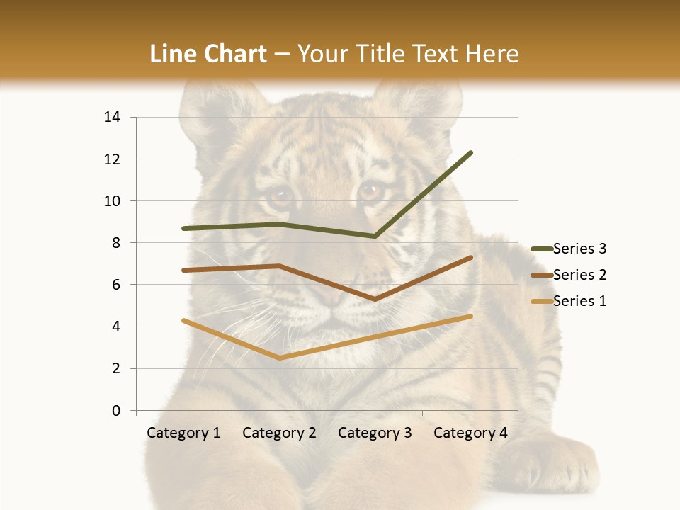 Wildlife Stripes Predator PowerPoint Template