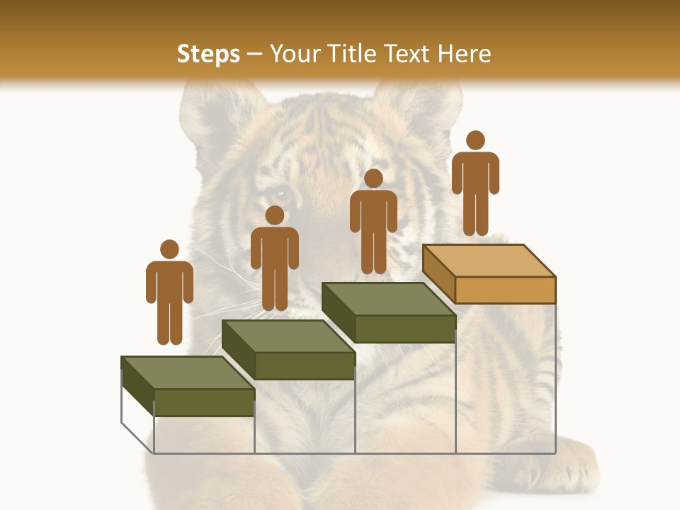 Wildlife Stripes Predator PowerPoint Template