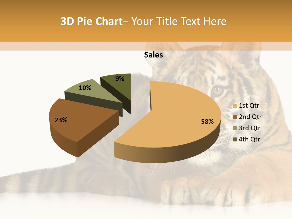 Mammal Tiger Studio PowerPoint Template