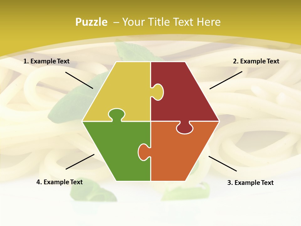 European Tasty Dining PowerPoint Template