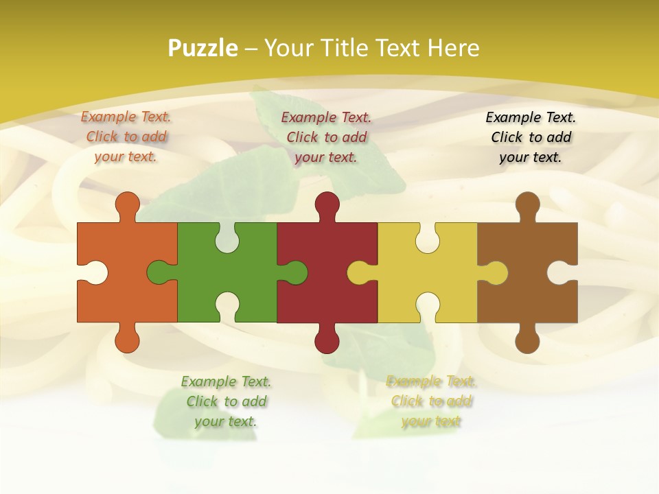 European Tasty Dining PowerPoint Template