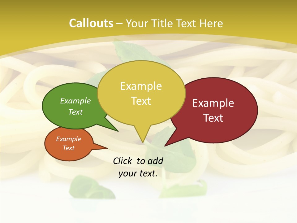 European Tasty Dining PowerPoint Template