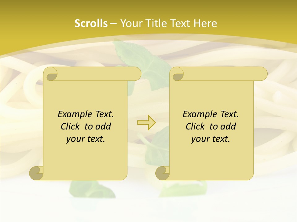 European Tasty Dining PowerPoint Template