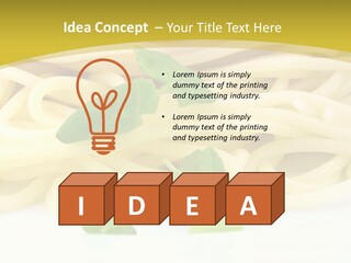 European Tasty Dining PowerPoint Template